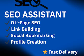 off page SEO, backlinks and link building tasks
