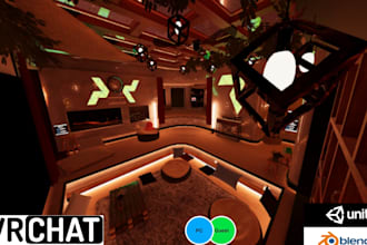 do vrchat world or hangout vrchat home world event space vr club 3d environment