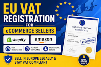register eu vat for shopify, amazon and ecommerce sellers vat eori oss