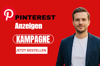 create and manage pinterest ads campaigns for ecommerce growth