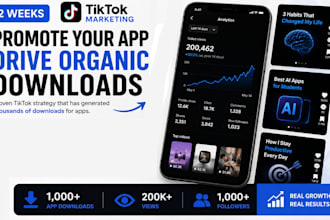 promote your app on tiktok and drive organic downloads