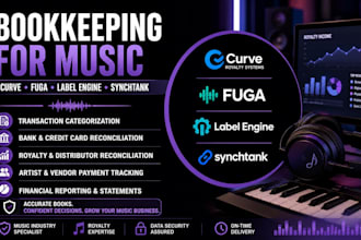 handle bookkeeping for music in curve, fuga, label engine and synchtank