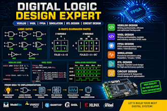 do digital logic design, dld, verilog, vhdl, circuits, fpga lab tasks d projects