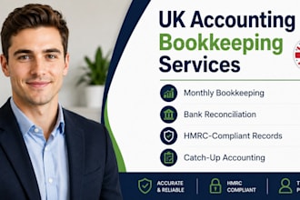 do accounting and bookkeeping for UK company