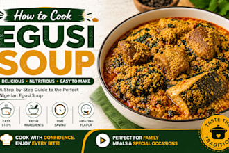 cook delicious and authetic nigera egusi soup