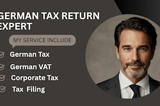 be your german tax return tax, advisor, vat lawyer, and corporate, income tax