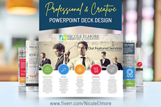 create a professional powerpoint presentation pitch deck