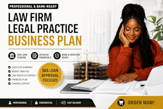 write law firm legal practice and attorney business plan for sba loan funding