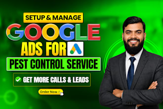 setup google ads for pest control