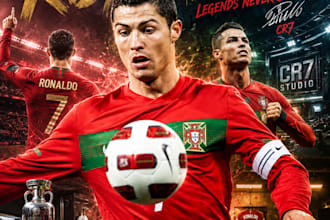 design a professional sports flyer and posters
