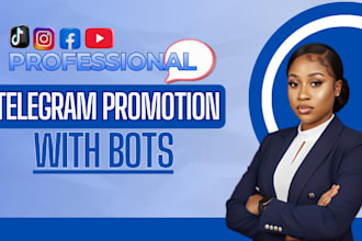 manage telegram group, telegram channel, telegram bot, telegram promotion