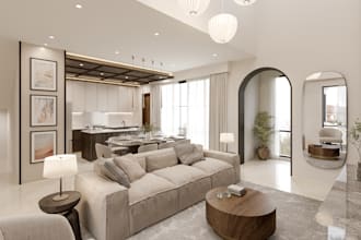 do any interior model in sketchup and renderings