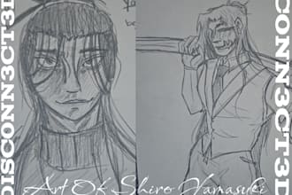 draw your oc fanart characters