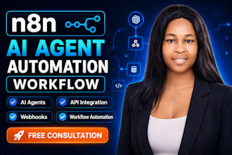 do n8n ai agent automation workflow, custom ai agents n8n workflow