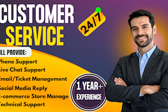 be your customer support representative for your business
