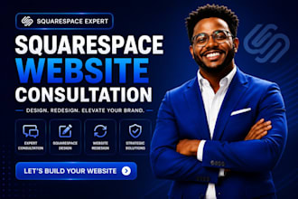 design a squarespace consultation website squarespace redesign website expert