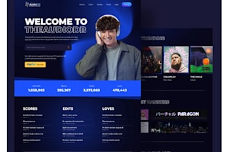 create figma landing page design