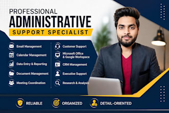 be your administrative support and virtual executive assistant