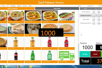 develop custom restaurant pos and management software