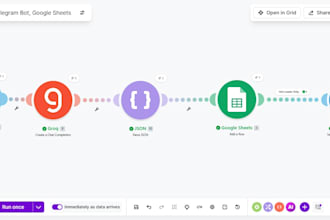 build ai customer support agent with chatgpt and make