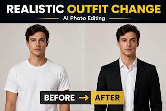 realistically change clothes and outfits in your photo using ai