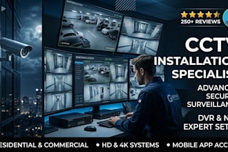 install setup and troubleshoot cctv security camera systems