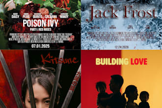 design creative movie posters