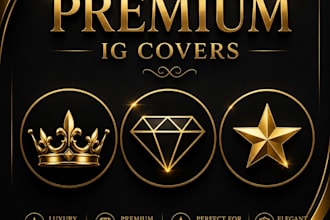 luxury instagram highlight covers for your brand