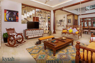 design luxury villa interiors with space planning and styling