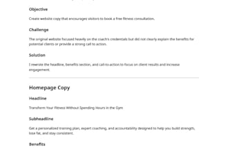 write high converting copy for your business