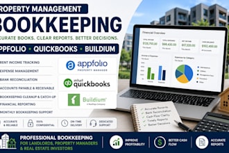 do appfolio quickbooks and buildium bookkeeping
