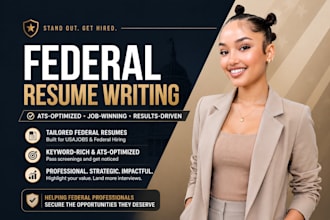write a federal resume and usajobs resume for government roles