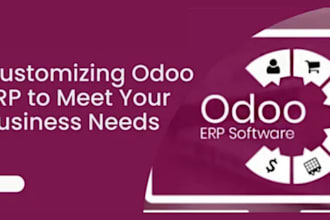 design and develop odoo website, erp system and ecommerce solutions