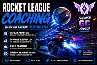 provide rocket league coaching and get you ranking up fast