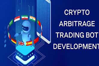 develop crypto arbitrage bot , forex trading bot, solana holders bot