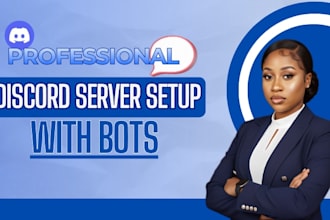 create discord server setup promotion discord bots build gaming crypto community