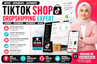 do tiktok shop setup tiktok shop dropshipping, tiktok shop integration expert