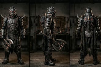 build custom halloween eva foam cosplay armor costume horror cosplay costume