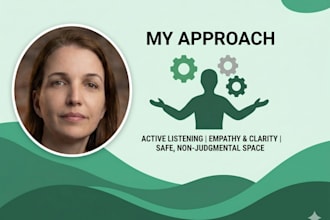 provide a calm, supportive chat and listening space