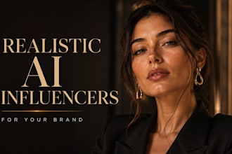 create realistic ai influencers, digital models and ai brand ambassadors
