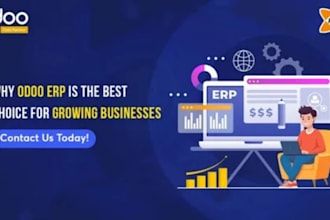 setup erp systems and automate your business workflows with odoo