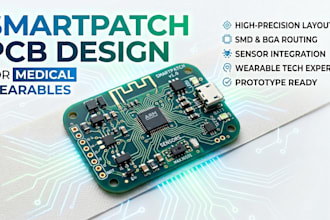 design medical wearable smartpatch pcb in eda