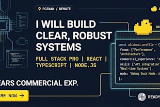 create website or parser for you