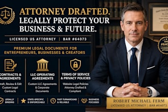draft, review, or edit your US legal contracts and agreements