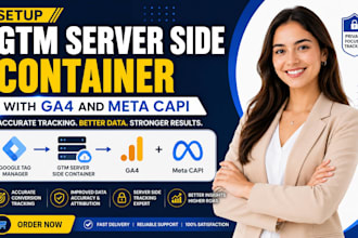 setup gtm server side container with ga4 and meta capi