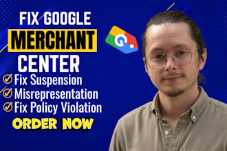 fix google merchant center suspension, misrepresentation and gmc suspension