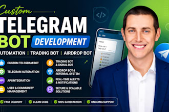 do telegram bot, telegram api, telegram automation and trading bot airdrop bot