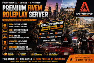 create a unique fivem roleplay server