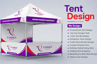 design custom canopy tent design