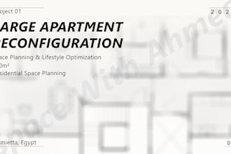 create a functional residential floor plan and space layout